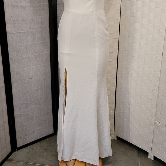 BRAND NEW DRESS THE POPULATION LOGAN OFF-THE-SHOULDER SWEETHEART DRESS - Picture 4 of 16